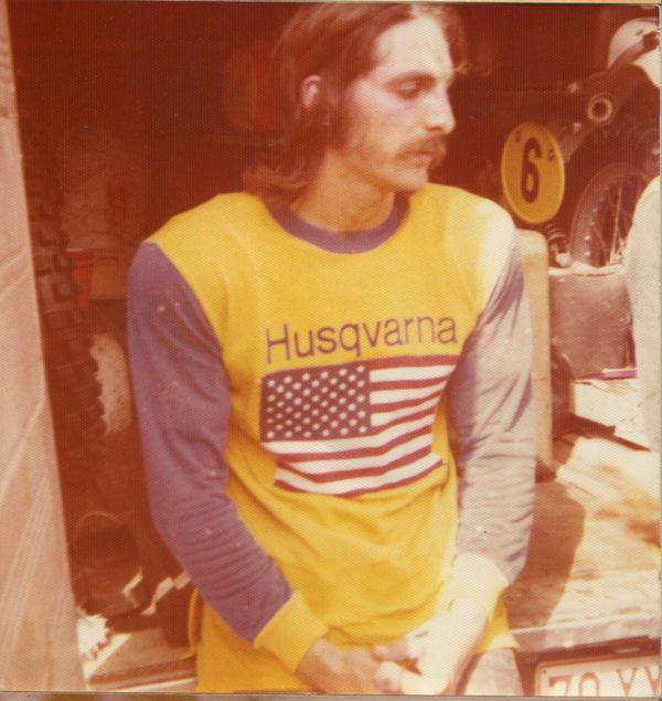 Ruskeasanta GP-500 1975 Husqvarnakuski Brad Lackey